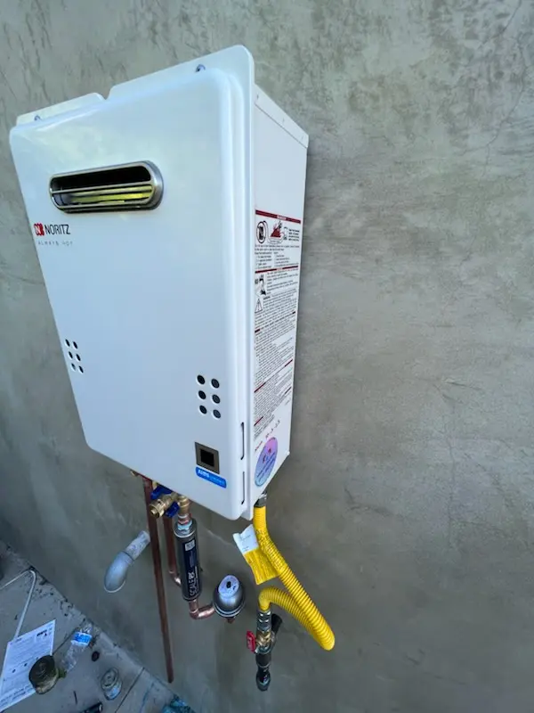 Tankless water heater installation for Eden Hills homes